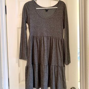 Extremely soft gray dress